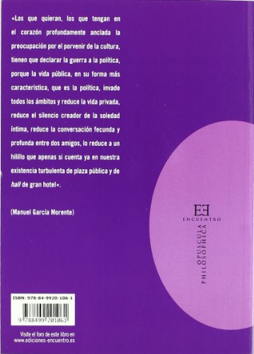 Ensayo sobre la vida privada (nueva edición): 2 (Opuscula Philosophica)